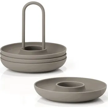 Stojánek na vajíčko Kalíšek na vajíčko SINGLES, taupe - ZONE DENMARK (SINGLES stojánek na vajíčko, taupe - ZONE DENMARK)