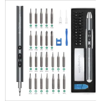 MXM Elektrický dobíjecí minišroubovák s nástavci - 28v1