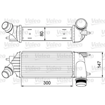 Chladič motoru Chladič turba VALEO 818583