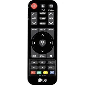 Dálkový ovladač LG AKB72913325 + ovládání TV (mini TV) - dálkový ovladač duplikát