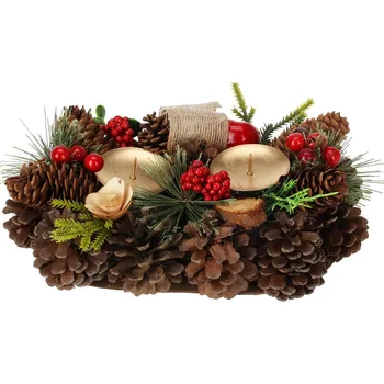 Vánoční svícen Home Elements Adventní svícen 26 cm