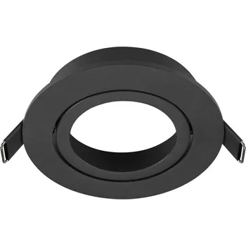 Svítidlo BIG WHITE (SLV) NEW TRIA 95 kroužek pro vestavbu do stropu, D: 11 H: 2,6 cm, IP 20, černá 1007444