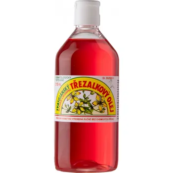 Masážní přípravek Dr. Dudek Svatojánský TŘEZALKOVÝ OLEJ 500ml: 500ml