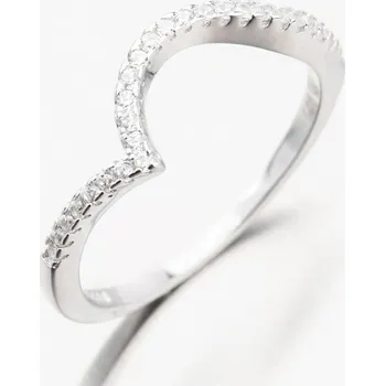 Prsten Dámský prsten stříbro 925 zirkon GST-11591 velikost 53