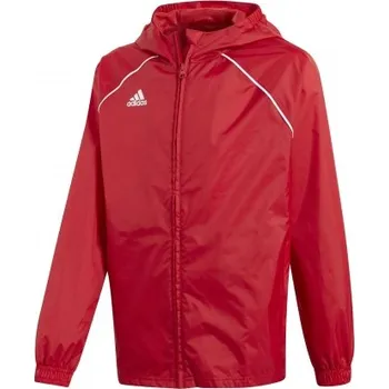 Pánská casual bunda Šusťáková bunda adidas CORE18 RAIN JACKET červená