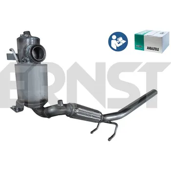 Filtr pevných částic Filtr sazových částic, výfukový systém ERNST 910873