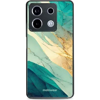 Pouzdro na mobilní telefon Lesklý kryt Mobiwear Glossy - Xiaomi Redmi Note 13 Pro 5G / Poco X6 5G - G024G - Zlatavý a zelenkavý mramor (Prémiové lesklé pouzdro, obal, kryt Mobiwear Glossy na mobil Xiaomi Redmi Note 13 Pro 5G / Poco X6 5G - G024G - Zlatavý a zelenkavý mramor, materi