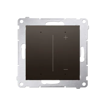 LED páska SIMON DESW1W.01/46 Stmívač pro LED pásky 12-24 V [Wi-Fi] :3028 hnědá matná, metalizovaná