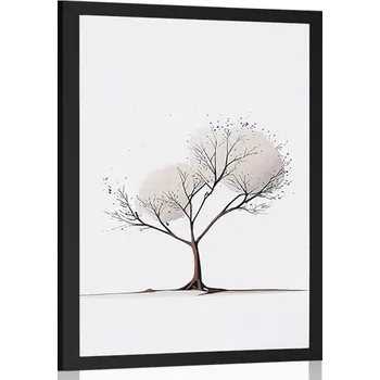 Plakát Dovido Plakát minimalistický strom bez listí