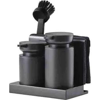 Odkapávač na nádobí Sada na mytí nádobí DIISH Black, černý - ZONE DENMARK (DIISH černá nada na nádobí - ZONE DENMARK)