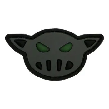 Nášivka PVC nášivka Black Sheep, šedivá