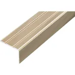 ACARA AP5 schodová lišta samolepící, hliník elox champagne, 20 mm, 0,9 m AAHAE B250020-C-SK/0,9