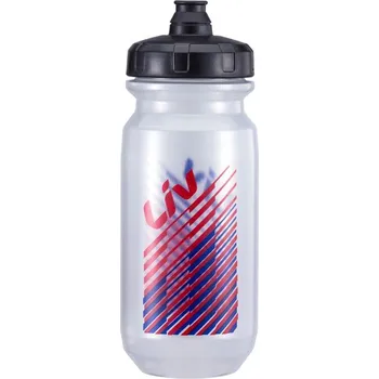 Láhev Cyklistická lahev LIV LIV DOUBLESPRING 600CC WHITE/PURPLE/BLUE