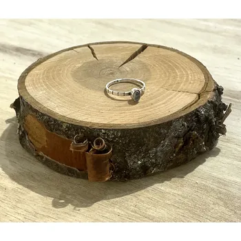 Prsten Stříbrný prsten Labradorit 2- MarulArt - Velikost prstenu 50