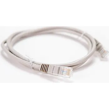 Síťový kabel LYNX CS LYNX patch kabel Cat5E, UTP - 1,5m, šedý PK-UTP5E-015-GREY