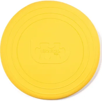 Dětská kuchyňka Bigjigs Toys Frisbee žluté Honey