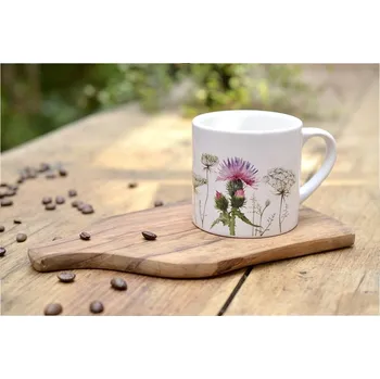 Cappuccino kávový hrnek bodlák - Divokrásno 0001860