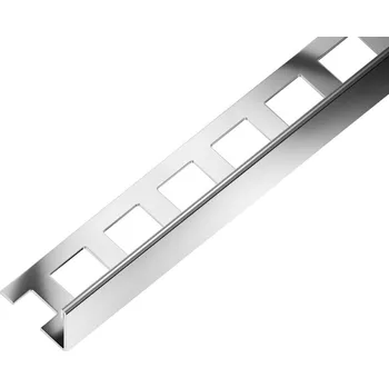 ACARA SP1 ukončovací lišta L, nerez V4A lesk, 15 mm, 2,5 m AAEL 150/V4A