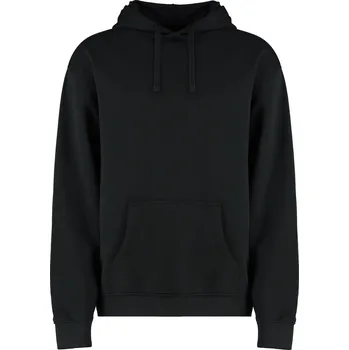 Pánská mikina Kustom Kit Unisex mikina s kapucí KK333 Black XL