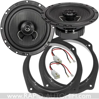 Reproduktor do auta Reproduktory FIAT Croma ESX HZ62 sada s redukcemi