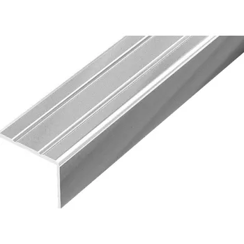 ukončovací lišta ACARA AP5 schodová lišta samolepící, hliník elox stříbro, 20 mm, 0,9 m AAHAE B250020-SK/0,9