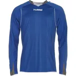 pánské tričko HUMMEL - BLUE/WHITE - XL (Hummel L/S BLUE/WHITE)