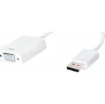 LogiLink DisplayPort - D-Sub (VGA) AV adaptér bílý (CV0059B)