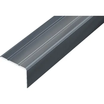 přechodová lišta ACARA AP5 schodová lišta samolepící, hliník lakovaný antracit, 20 mm, 2,7 m AAHAE B250020-SK/RAL7016M