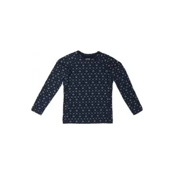 Sport Icebreaker Kids Mer200 Oasis LS Crewe First Snow, Midnight Navy/Snow