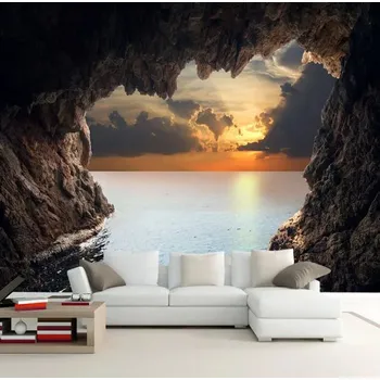 Fototapeta Solution Media 3D tapety - Jeskyně MU1283 4 - Slámová textura - Vliesová tapeta - 300g/m2