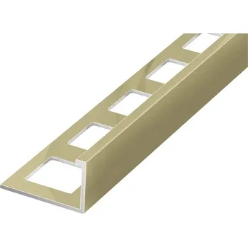 ukončovací lišta ACARA SP3 ukončovací lišta L, PREMIUM, hliník elox titan, 12,5 mm, 2,5 m AAAE 125-T