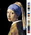 Malujsi Dívka s perlou Jan Vermeer 80 x 120 cm bez rámu