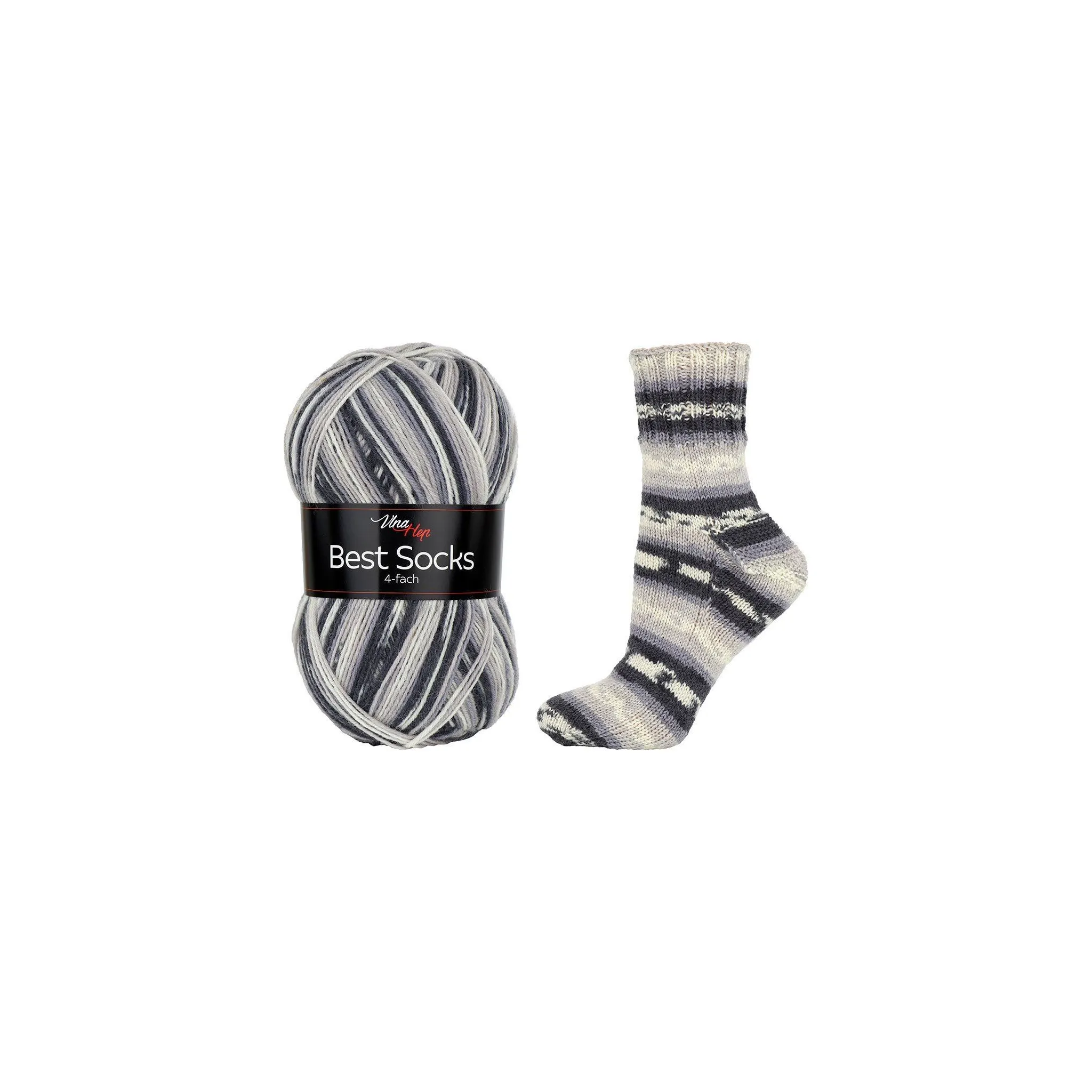 Fotografie 1 - Příze Vlna-Hep Best Socks 4-fach 7073