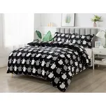 XPOSE® Prodloužené mikroplyšové povlečení APPLELOVE Exclusive 140x220 cm, 70x90 cm, Mikroplyš + Prodloužená možnost vrácení zboží do 50 dnů