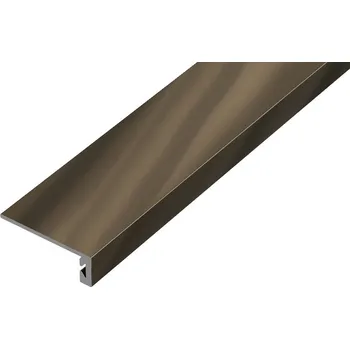 ACARA AP26/1 ukončovací lišta samolepící, hliník elox bronz, 8 mm, 0,9 m APAAE 80-B-SK/0,9
