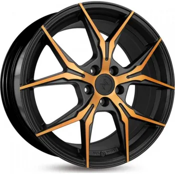 Alu kolo KESKIN Alu Kola Keskin Kt19N 8.5x19 5x114.3 ET40 Matt Black Front Copper 72.6