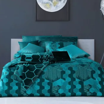 Bytový textil Povlečení Veba STAR Cyberspace azurově modrá