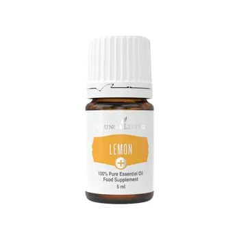 Young Living Lemon+ (Citrón) jedlý esenciální olej 5ml
