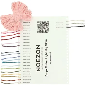 Volný čas Vzorník vln Drops Cotton Light A5