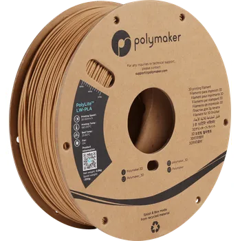 Filament Polymaker Polylite LW-PLA hnědá 1,75mm 800g
