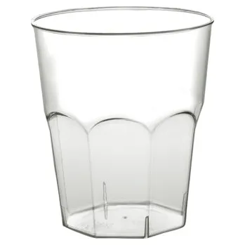 Jednorázové nádobí Kelímek malý likérový PS 40ml transparentní - REUSE - 1000 ks