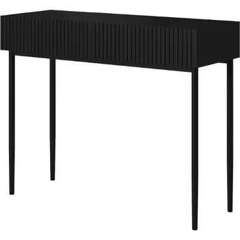 Toaletní stolek Nábytek PEGAS s.r.o. Toaletní stolek Nicole, matná černá / černé nohy