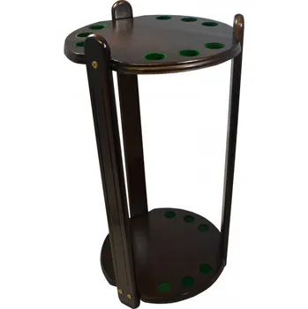 Stojan na tágo Stojan na 9 tág tmavě hnědý