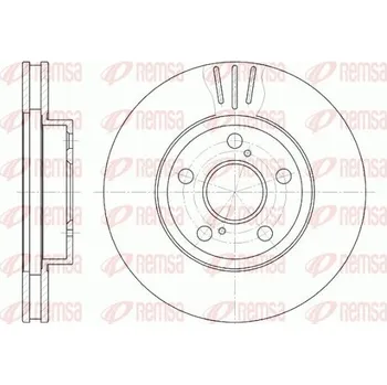 Brzdový kotouč Brzdový kotouč REMSA 6540.10