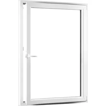 Okno SKLADOVÁ-OKNA.cz Jednokřídlé plastové okno REHAU Smartline+, otvíravo-sklopné pravé - 1150 x 1750 mm Bílá