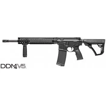 Airsoftová zbraň Daniel Defense Puška samonab. Daniel Defense,Mod.:DDMSR-15V5 Furniture,Ráže:.223 Rem., Hl.:16", 1:7"