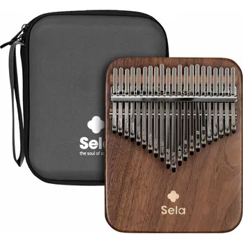 Sela 21 Black Walnut Solid Kalimba