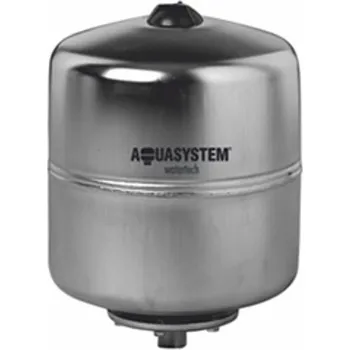 Expanzní nádoba Aquasystem AX24 Tlaková nádoba nerezová AISI304 vertikální 24l EPDM 10bar 1“