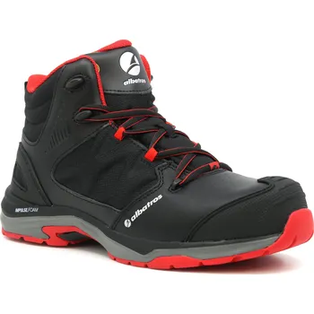 Pracovní obuv ALBATROS Ultratrail Mid S3 černá pánská pracovní obuv 42