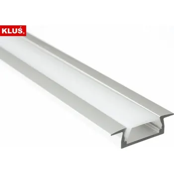 LED lišta Profil micro-K eloxovaný 2m LED profil(B3775ANODA_2)